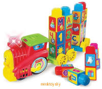 Музыкальная игрушка - Поезд Буковка, свет, звук, Азбукварик 28431-6