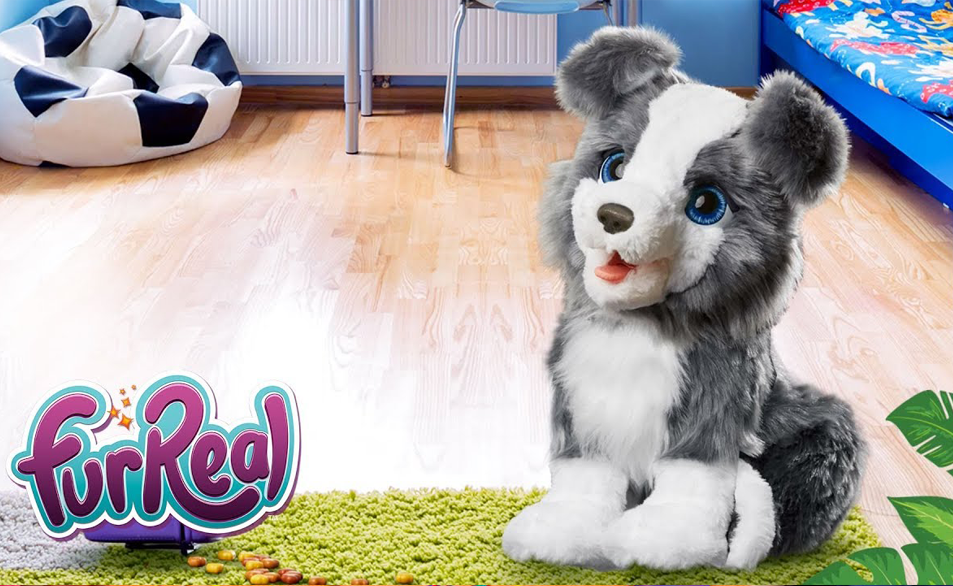 Живой или игрушка? Новая интерактивная собака Хаски от Hasbro