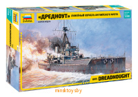 Линейный корабль английского флота "Дредноут" - сборная модель, 1:350, Звезда 9039