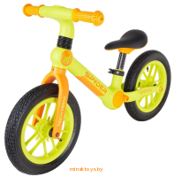 Беговел с надувными колёсами Spyder зеленый, Tech Team 073389 - Minsktoys.by