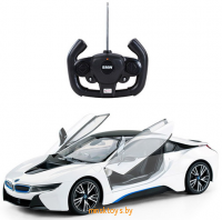 Машина BMW i8 на радиоуправлении, открываются двери с пульта, 1:14 Rastar 71000W