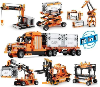 Конструктор на радиоуправлении - Грузовая техника 10в1, CaDA TECHNIC C71002W
