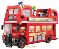 Конструктор - Лондонский винтажный туристический автобус, CaDA C59008W - Minsktoys.by Конструктор - Лондонский винтажный туристический автобус, CaDA C59008W - Minsktoys.by