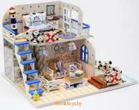 Интерьерный конструктор Румбокс - Домик у моря, с подсветкой, HOBBY DAY M032 - Minsktoys.by Интерьерный конструктор Румбокс - Домик у моря, с подсветкой, HOBBY DAY M032 - Minsktoys.by