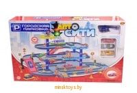 Парковка "АвтоСити" с 3 машинками и вертолетом PT-00861