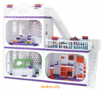 Дом для кукол пластиковый - Коттедж. Конфетти, Огонёк С-1330