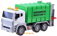Мусоровоз машина инерционная, игрушка, 1:12 WENYI, Wenyi WY820A - Minsktoys.by