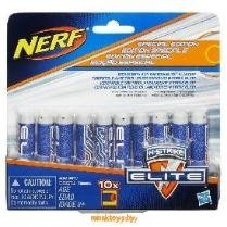 Патроны для бластеров 'Nerf Elite' 10 деко-стрел B5571 Патроны для бластеров 'Nerf Elite' 10 деко-стрел B5571
