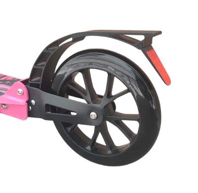 Самокат городской с амортизаторами розовый - Tech Team City Scooter