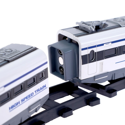 Железная дорога - Скорый поезд на радиоуправлении, свет, звук, 89 элементов, 2808Y-1 - интернет-магазин игрушек Minsktoys.by